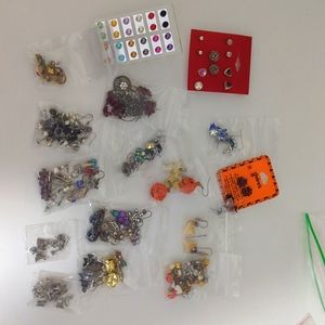 Bulk Assortment of Earrings and Ear Cuffs